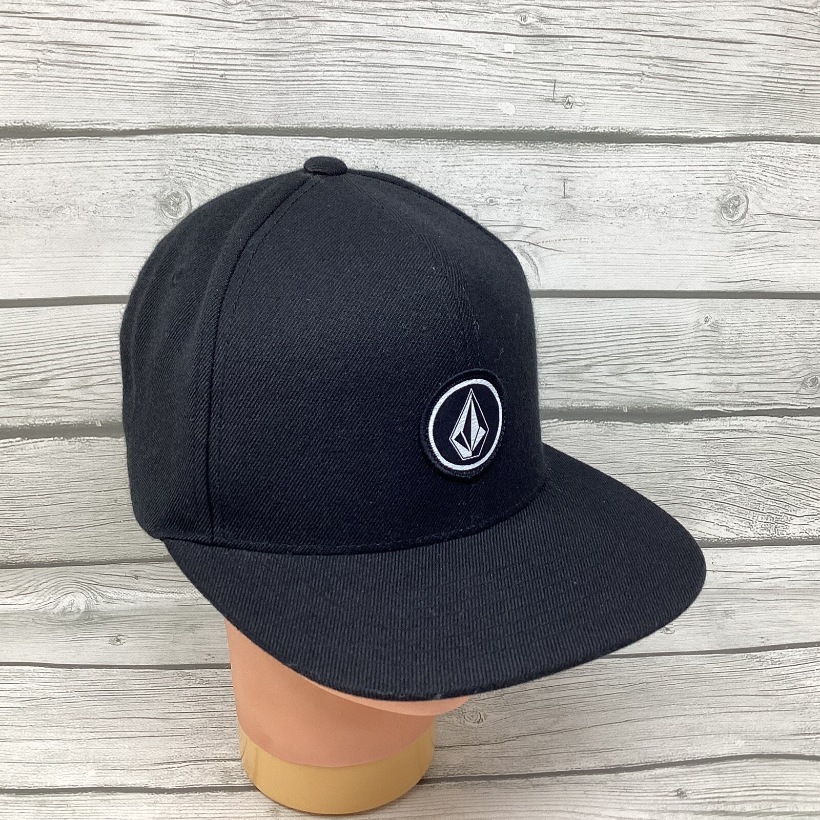 Volcom Hat Snapback Black Adjustable - image 5