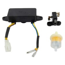 REGOLATORE DI TENSIONE AUTOMATICO 250V 470UF PER PARTI GENERATORE 5KW 5.5KW, GENERATORE LIHUA AVR TT09-4C EC6500 AVR 6 FILI di ALTA QUALÀ  13