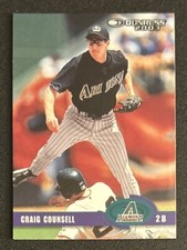 2003 Donruss Craig Counsell Baseball Card #236 Diamondbacks 2B EX