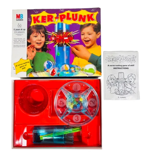 Ker-Plunk By MB Games 1992 Vintage A Nerve-Racking Game of Skill Ker-Plunk - Image 4 of 4