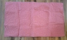 Pottery Barn BELGIAN LINEN FLORAL STITCH King Sham DESERT ROSE NWOT #P273