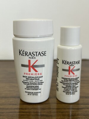 KERASTASE Premiere Travel Set ~ Citric Acid Shampoo & Conditioner