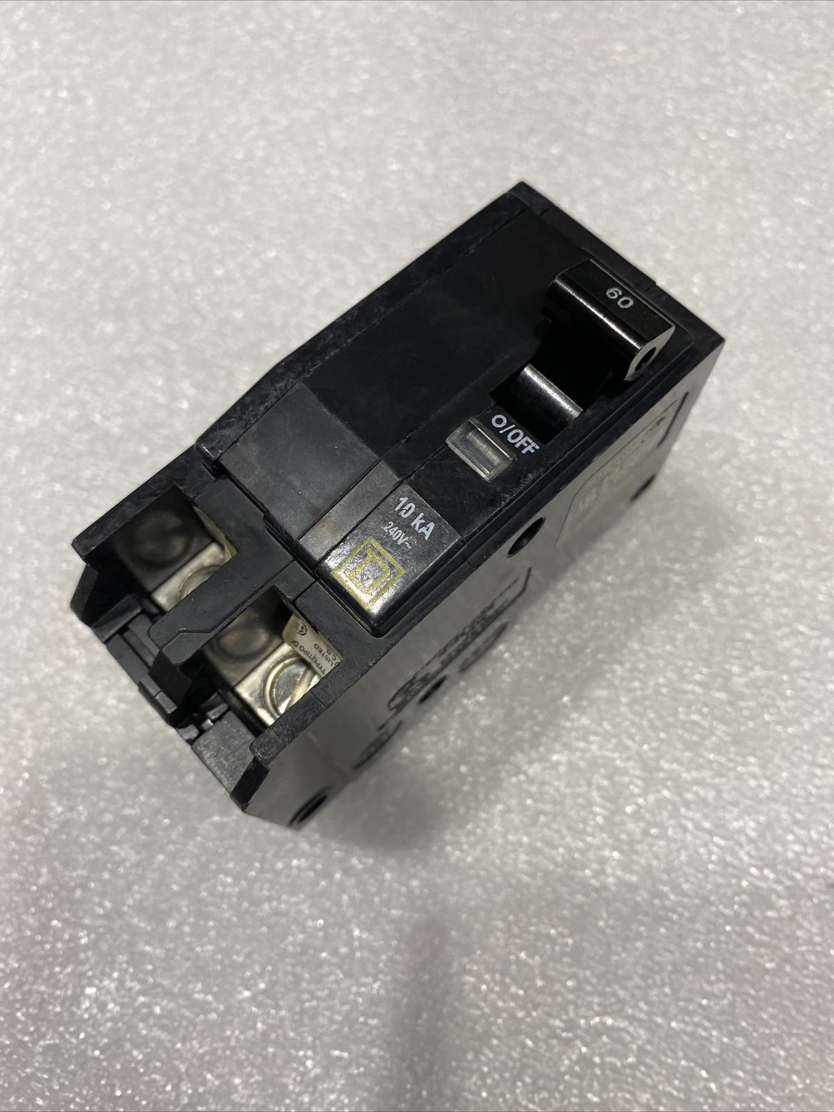 QOB260H SQUARE D 2 POLE 60AMP 240V CIRCUIT BREAKER 2 YEAR WARRANTY eBay