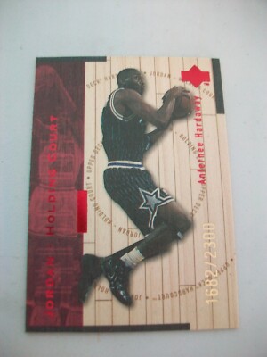 1998-99 UPPER DECK HARDCOURT- JORDAN HOLDING COURT - A 1998-99 UPPER DECK HARDCOURT- JORDAN HOLDING COURT - A