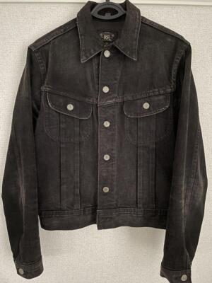 RRL Ralph Lauren Lot271 Black Denim Jacket Men's #EA ZDA | eBay RRL Ralph Lauren Lot271 Black Denim Jacket Men's #EA ZDA | eBay