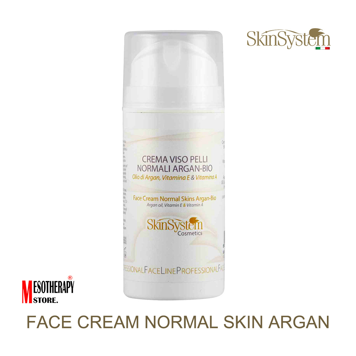 Bio Skinsystem Argan Face Cream for Normal Skin with Retinol & Flavonoids to Reduce Wrinkles-image