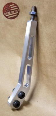 [SR] Billet 8'' Bent Shifter Handle Lever for Tremec T5 T45 T56 / Hurst / Mustang
