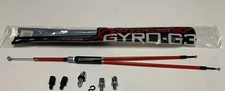 ORIGINAL BMX GYRO CABLE RED "OLD SCHOOL" 390MM UPPER G3 NOS ODYSSEY