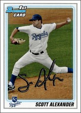 2010 Bowman Draft Picks & Prospects #BDPP53 Scott Alexander Rookie Royals