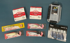 Fishing lures lot 3400 Waterproof Storage Tackle Box Berkley Fishing Line