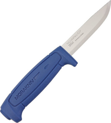 Mora Basic 546 Fixed Blade FT01504 8 1/4'' overall. 3 5/8'' stainless blade. Blue