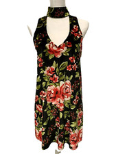 Show Me Your Mumu Friday Black velvet Choker Dress size M