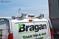 HeckdachträGer Mit Leds FüR Fiat Ducato 2014+ Transporter Edelstahl ZubehöR