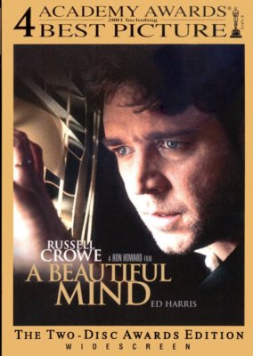 A Beautiful Mind (DVD CROW  2 Disc SeT Russell Crowe, Jennifer Connelly, MOVIE 
