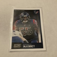 2020 Score Football #91 Benardrick McKinney Texans