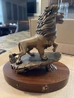 Disney Lion King Simba Bronze 20 Year Cast Member Service Award