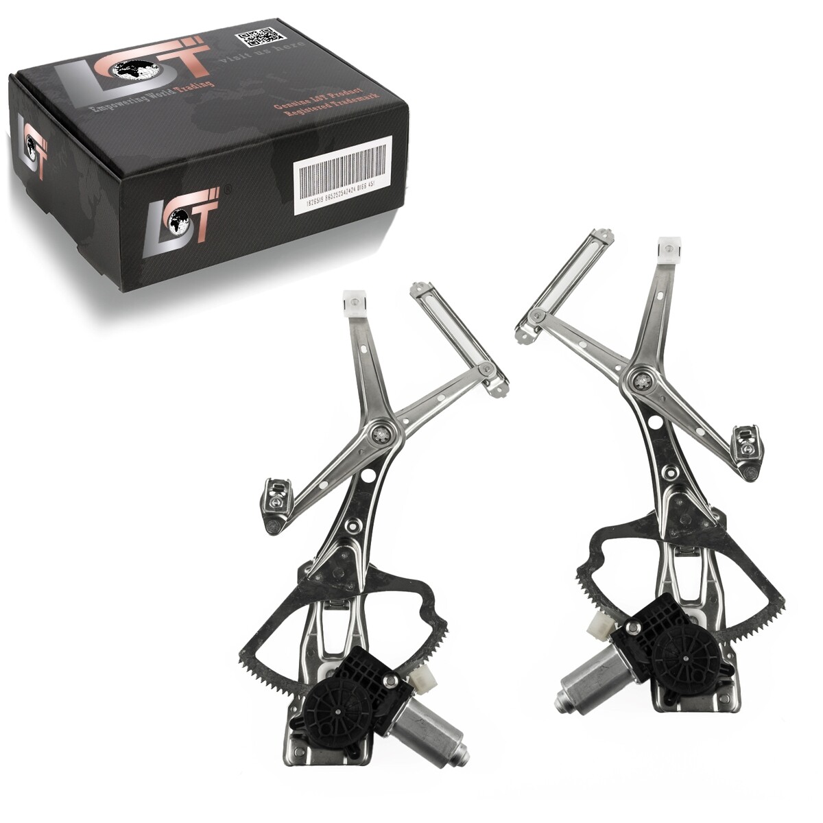2x Electric Window Lifter with Motor Front for Mercedes E-Class W210 S210
