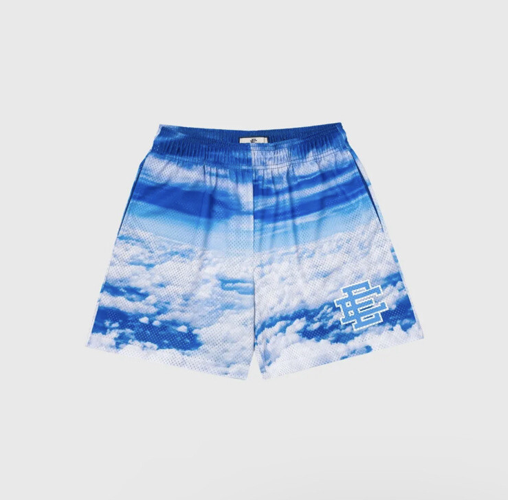 Eric Emanuel EE Basic Shorts - Cloud Blue - XXL | eBay