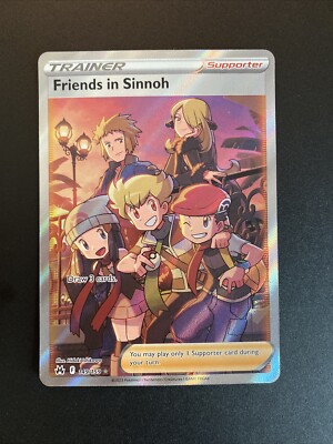 Pokemon Eng Full Art Friends In Sinnoh 149/159 Crown Zenith