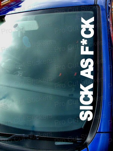 Autocollants Humour Décalé Pour Voiture - Stickers Pare-chocs Brillants - Personnalisable Couleur - Lottsolove