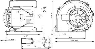 Bosch 0 130 115 604 Gleichstrommotor