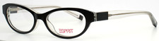 ESPRIT ET17342 538 Black Womens Cat Eye Full Rim Eyeglasses 48-15-135 B:28