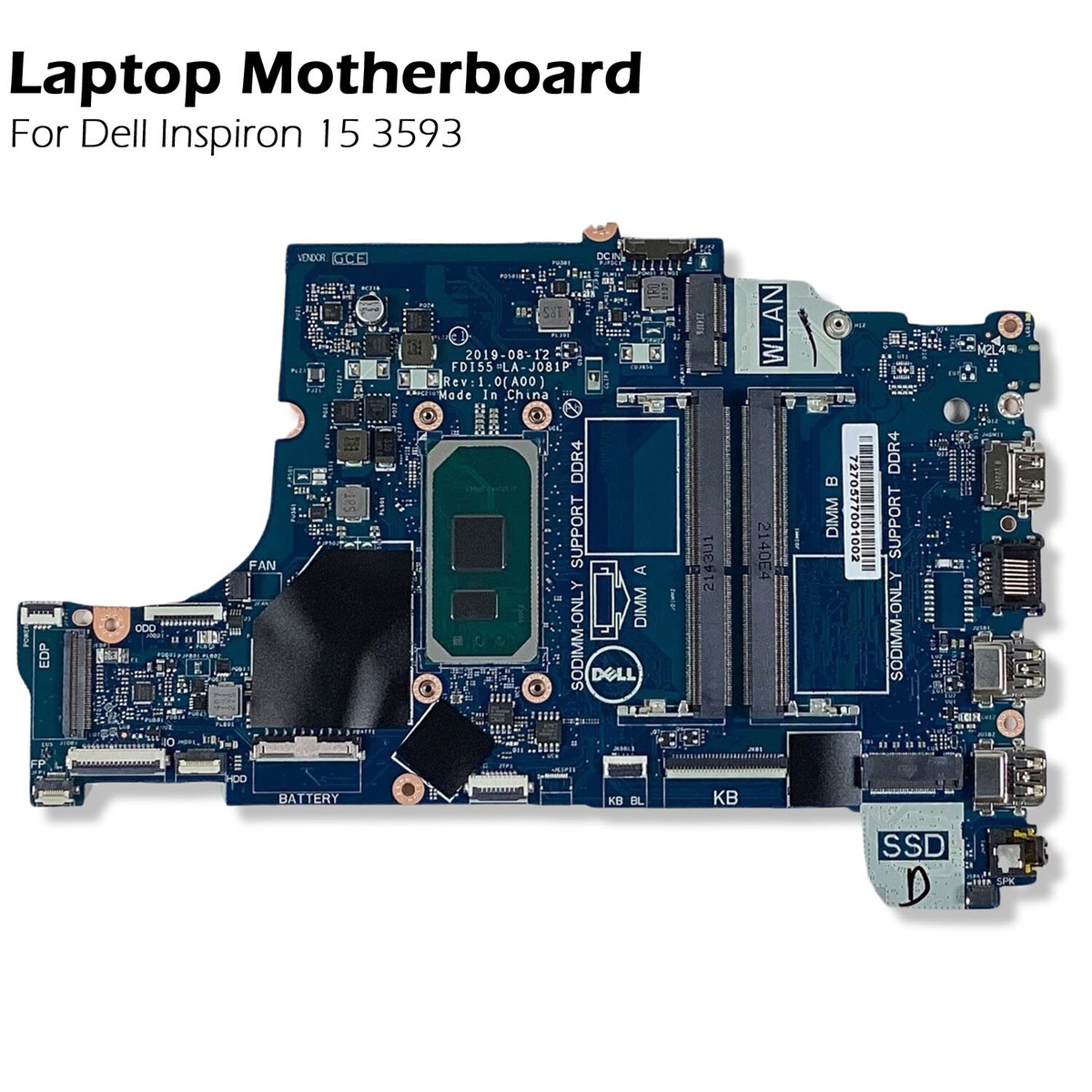 Core I3 Dell Inspiron 3593 Ssd Slot Core I3 Dell Inspiron 15 3593