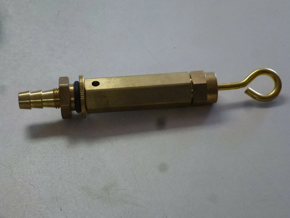 1pc Tank Solution Brass Valve (PULL up open) Shampoo Solution Tank carpet clean - Image 2 of 3