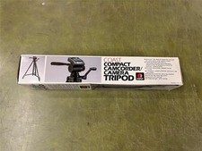 Coast Compact Camcorder/Camera Tripod Model VTR-77G Open Box
