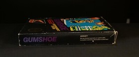 Nintendo Gumshoe Sticker Seal Black Box NES Video Game 5 screw Cartridge RARE