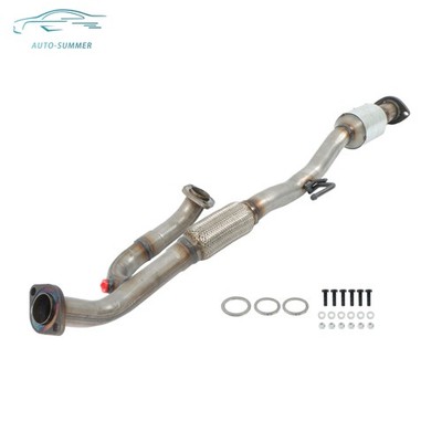 Rear Catalytic Converter Flex Y-Pipe For Toyota Camry 2004-2006 Lexus ES330 3.3L