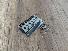 Non-Tremolo Hardtail Bridge 2-1/16'' space stainless steel saddles