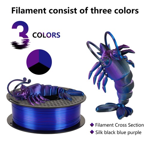Kingroon 3D Printer Filament PLA PETG Matte Silk High Speed 1.75 mm 1KG FDM Red - Picture 38 of 42