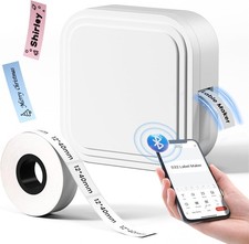 Bluetooth Mini Label Makers, Label Maker Machine with Tape for Organizing Storag