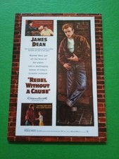 JAMES DEAN WORN ROBE SWATCH RELIC PIECE CARD 18 63/75 2009 AMERICANA REBEL CAUSE