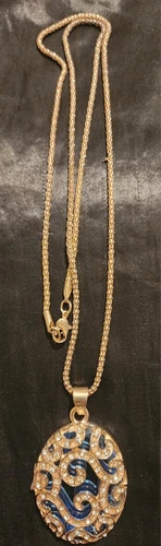 VETEMENTS Collana in filigrana tono oro