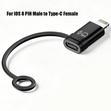 USB Type C / USB AFemale to iOS Male Adapter For iPhone 14/13/12/11/XR/XS/SE 3