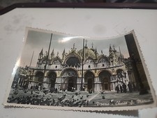 Venezia Basilica Di San Marco Venice Italy RPPC 1957 Wordland California