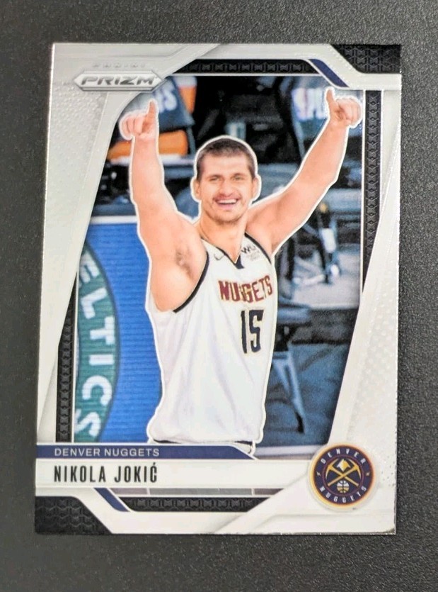 Nikola Jokic 2024-25 Panini Prizm PHOTO IMAGE VARIATION SP #129 Denver Nuggets
