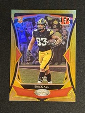 2024 panini certified football Erick All rookie Gold Mirror  /25 #188