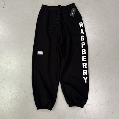 GV Gallery Raspberry Weekday Baggy Sweats Sweatpants Black - Men s Size Medium M