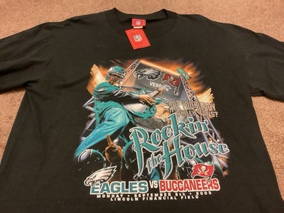 Eagles vs Buccaneers 2003 Its Opening Night T-Shirt Rockin The House