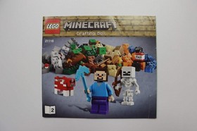 LEGO&reg; Minecraft 21116 Crafting Box Instruction Manuals Only!