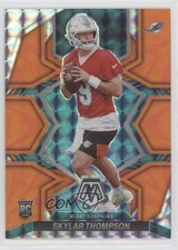 2022 Panini Mosaic Rookies Reactive Orange Prizm Skylar Thompson #366 0b3