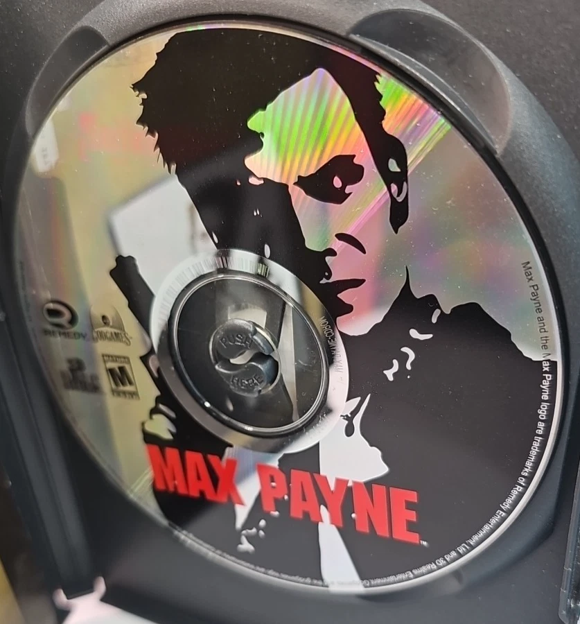 Max Payne (PC, 2001) Complete In Box CIB With Manual - Image 4 of 4