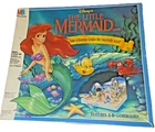 Disney Little Mermaid Board Game Milton Bradley Complete Vintage 1990's 3D