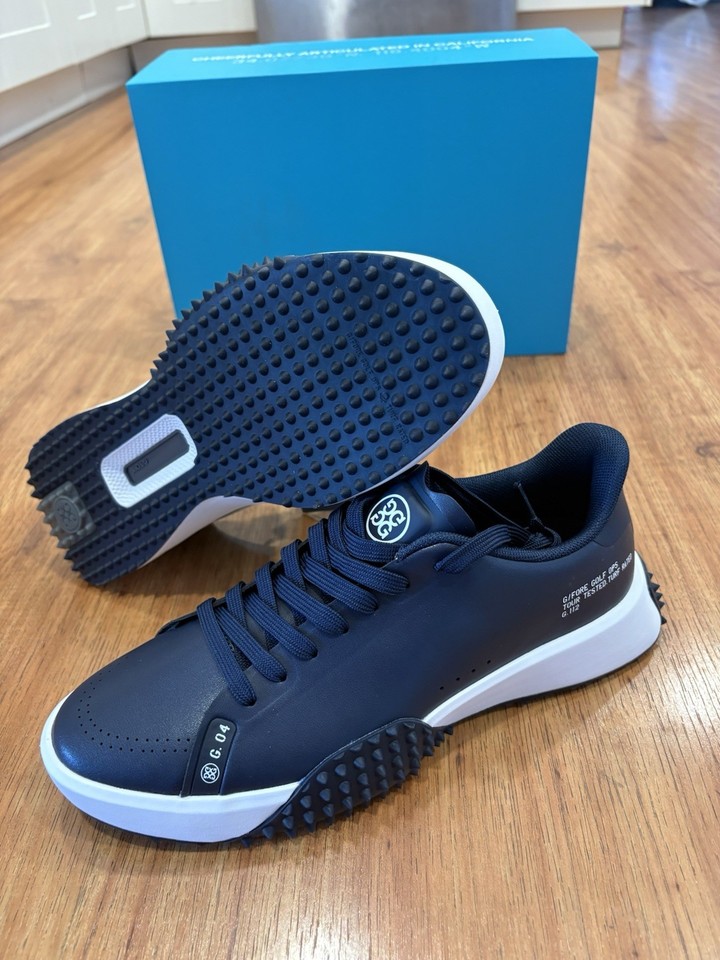 G/FORE Spikeless Golf Shoes G.112 G4 Navy Blue G4MF23EF106 Men Size 10. ...