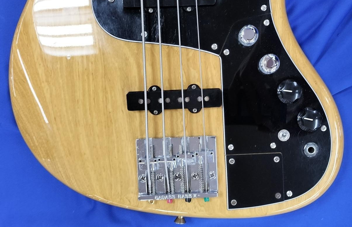 Fender Japan Marcus Miller Model Jazz Bass JB77-MM Natural Made in