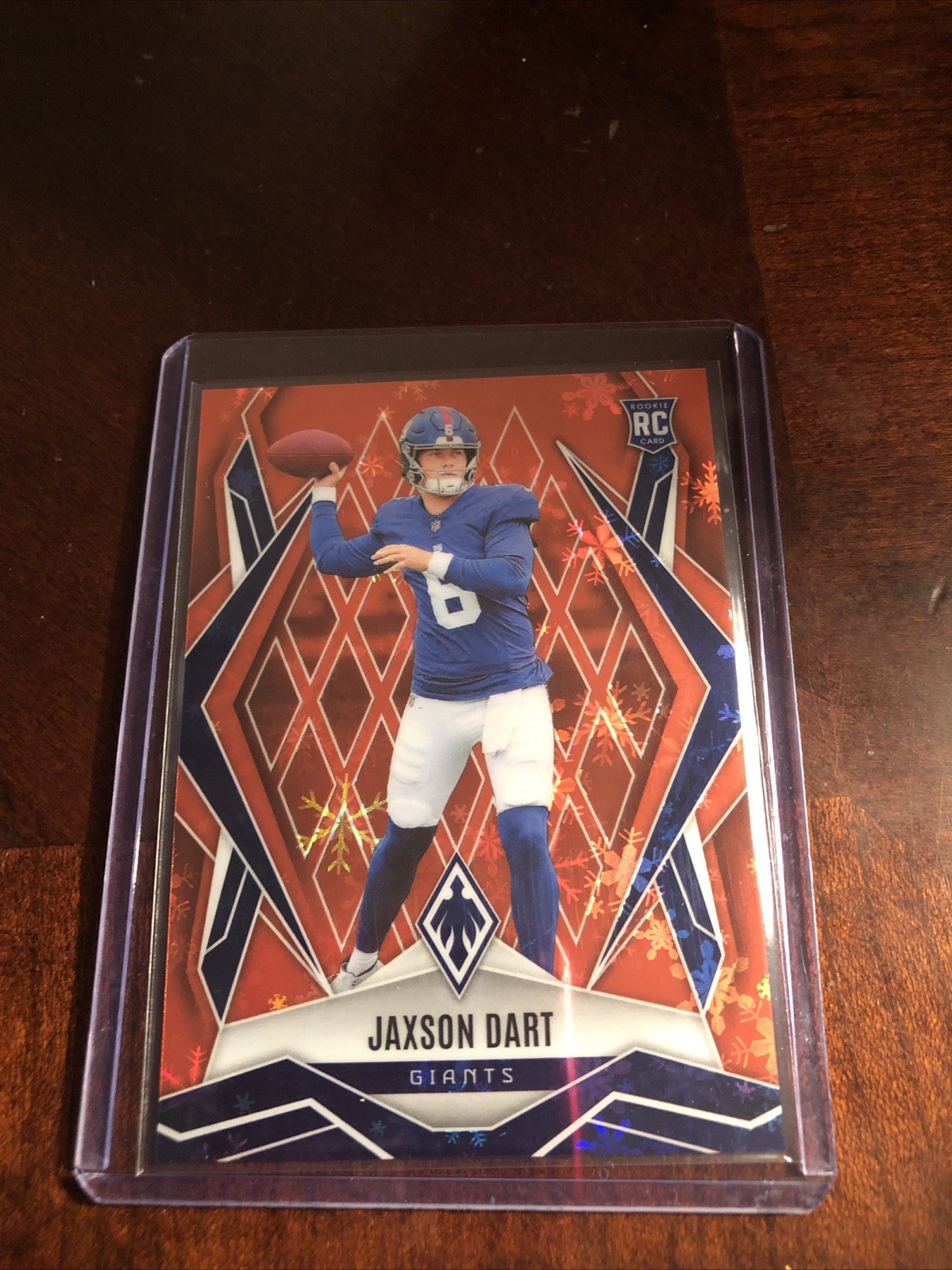 2025 Panini Phoenix - Rookies Jaxson Dart #200 Orange Winter /99 (RC)