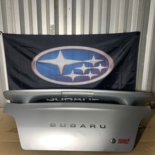 2002-2007 Subaru Wrx Trunk Lid W Wing Silver Psm 01g